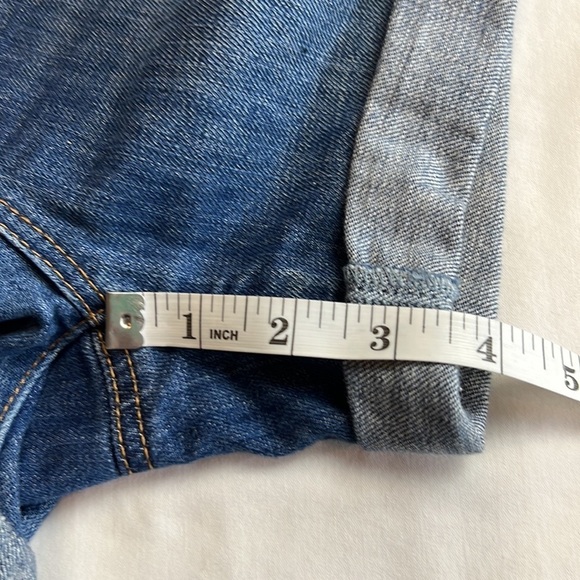 Loft Cuff Jean shorts Size 27 - Picture 8 of 8
